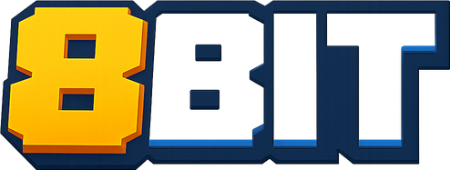 8 bit logo